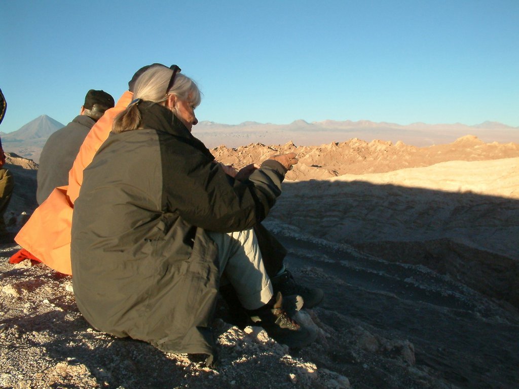 23-Valle de la Luna, sunset over the Andes.jpg - Valle de la Luna, sunset over the Andes